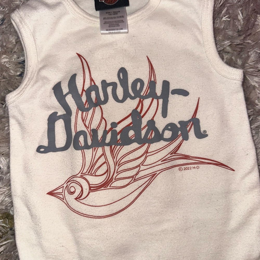 Harley-Davidson 12-18mo Onesie